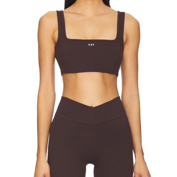 437 Other - The Square Sports Bra by 437 in Espresso
